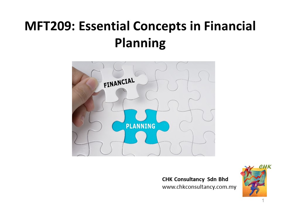 MFT209 092321: Essential Concepts in Financial Planning